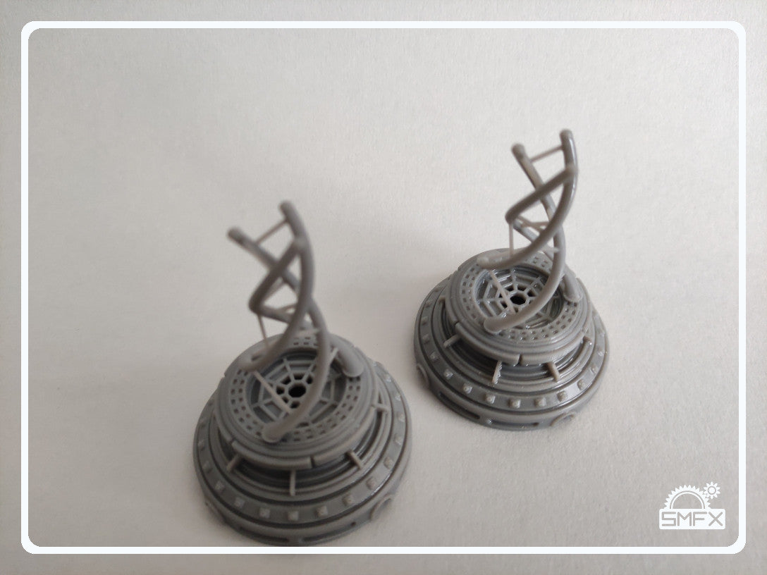 Cyberpunk Street Light Sculpture