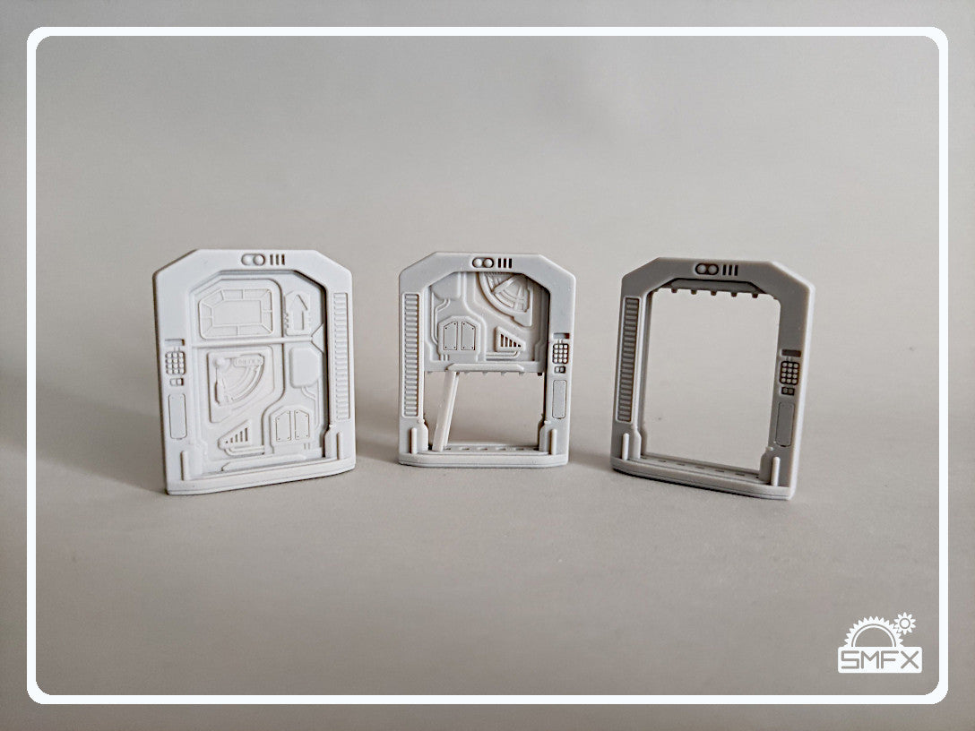 Freestanding SciFi Doors - Type 2