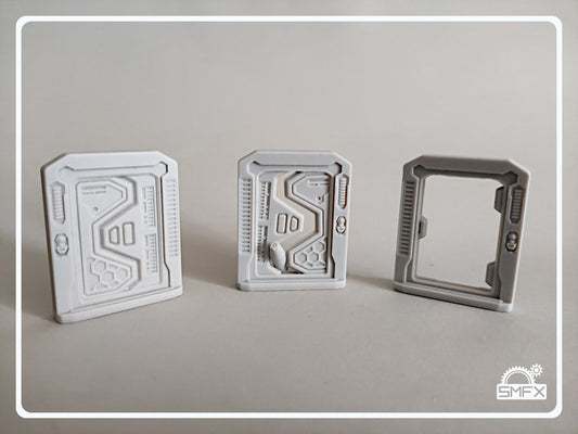 Freestanding SciFi Doors - Type 1
