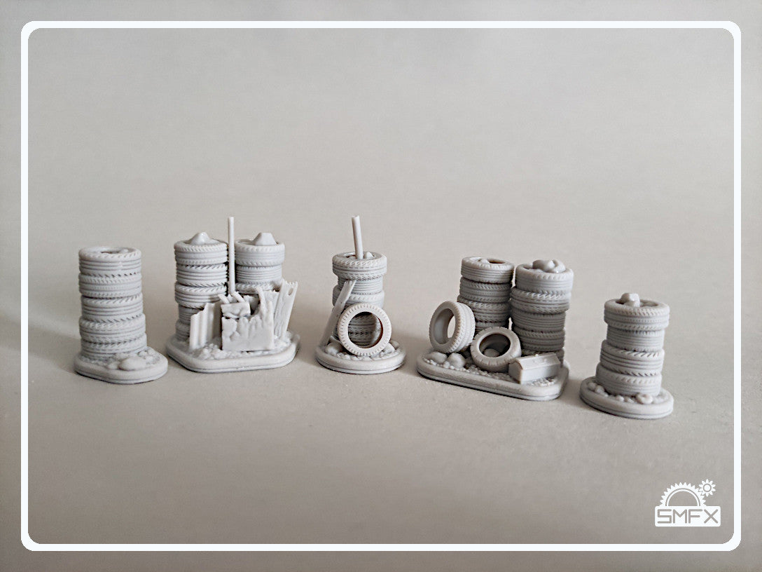 Tyre Barricade Set