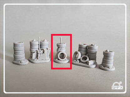 Tyre Barricade Set