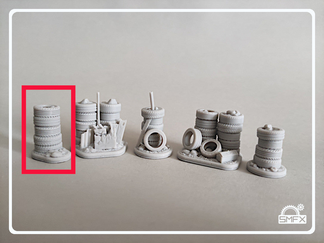 Tyre Barricade Set